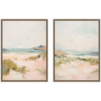 Tranquil Landscape 2 Piece Framed Canvas Wall Art Set by Amy Lighthall
