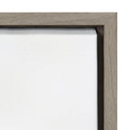 Sylvie Beachbound and Down Framed Canvas by Rachel Bolgov