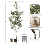 Eudora Faux Eucalyptus Tree