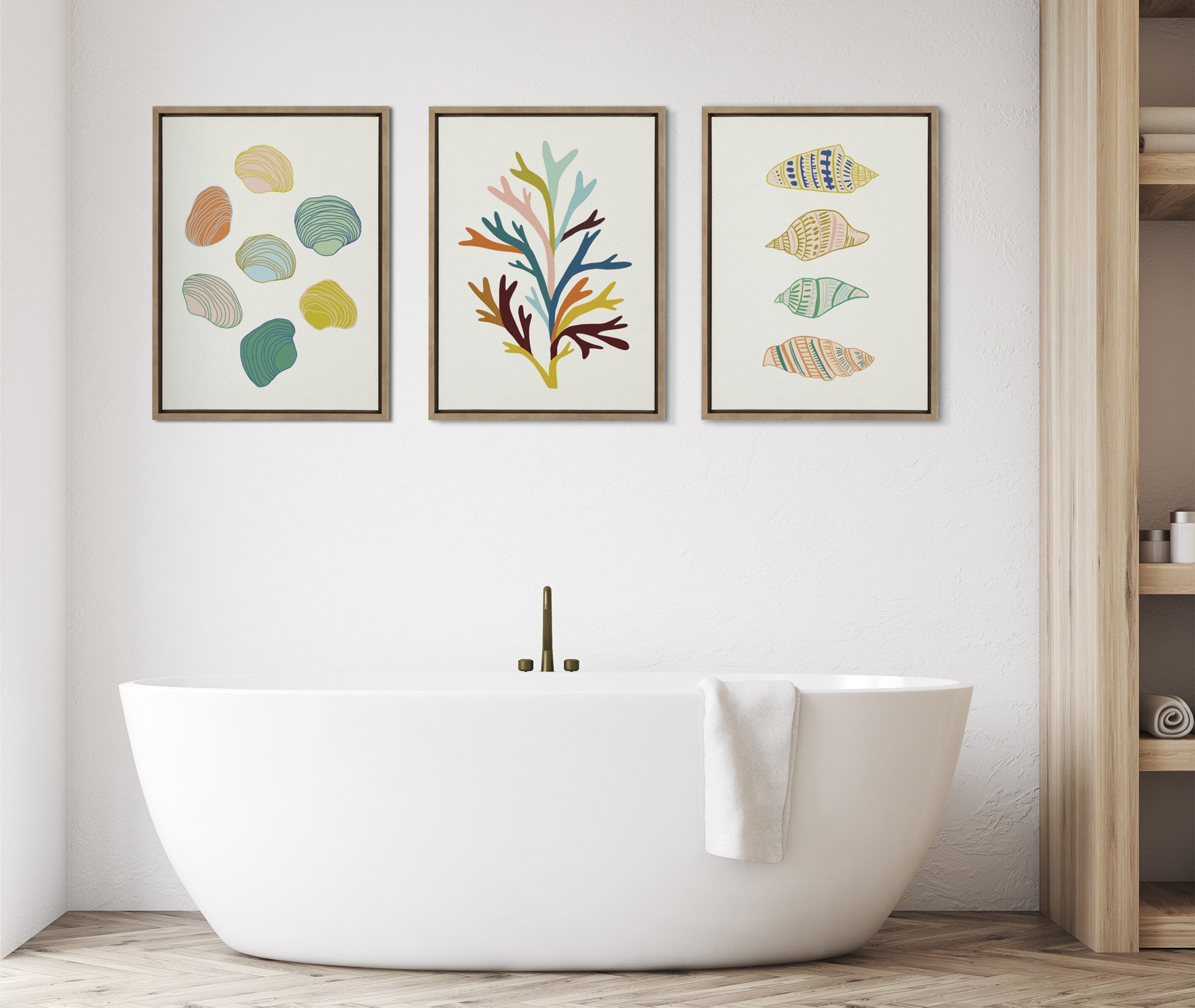 Sylvie Found Framed Canvas by Alicia Schultz