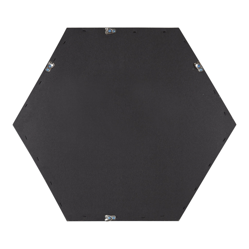 Rhodes Framed Hexagon Wall Mirror