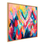 Sylvie EV Brushstroke 100 Framed Canvas by Jessi Raulet of Ettavee