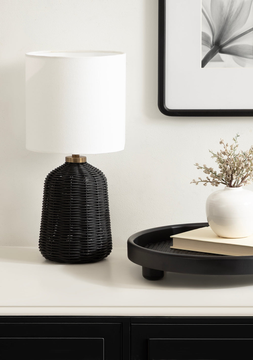 Wylla Rattan Table Lamp