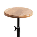 Engles Adjustable Wood Table and Plant Stand