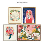 Sylvie Hope Framed Canvas by Mia Charro