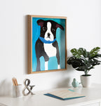 Blake Bixby Framed Printed Glass by Caleb Griswold