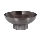 Rooks Ribbed Metal Bowl