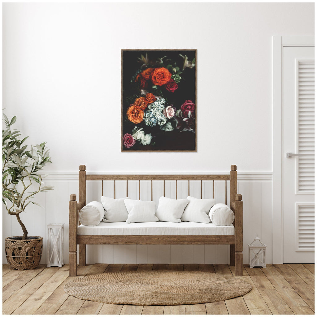 Sylvie Abundance Framed Canvas by Alicia Abla