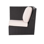 Delano 5-Piece Wicker Sectional Sofa Set