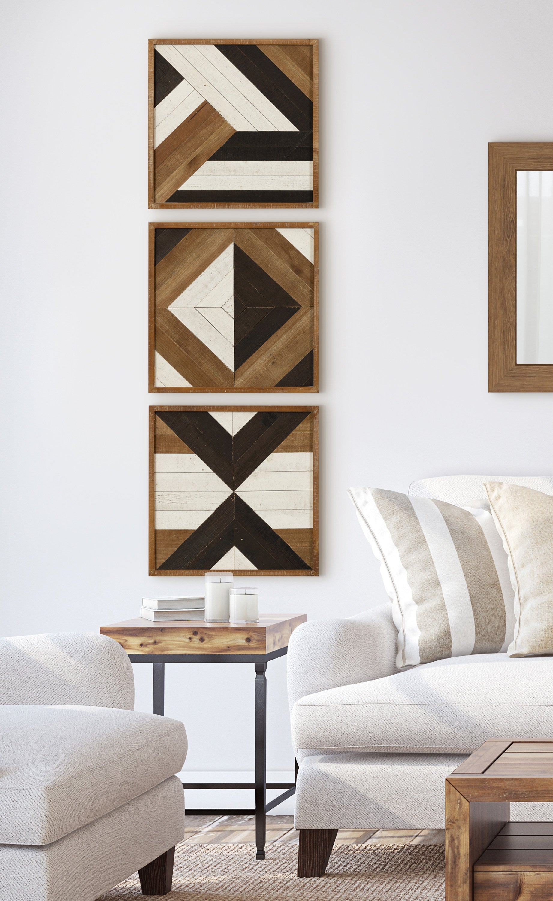 Ballez Wood Plaque Art Set