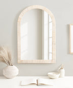 Rahfy Arch Framed Wall Mirror