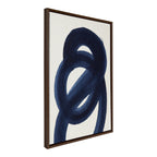 Sylvie Japandi 18 Framed Canvas by Rocket Jack