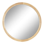 Hatherleigh Round Wood Wall Mirror