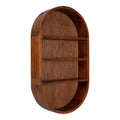Hutton Wood Capsule Wall Shelf