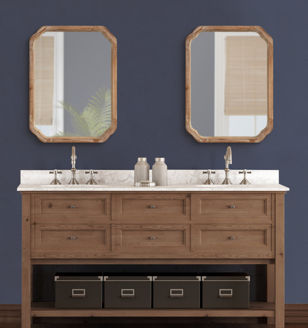 Marston Wood Framed Wall Mirror