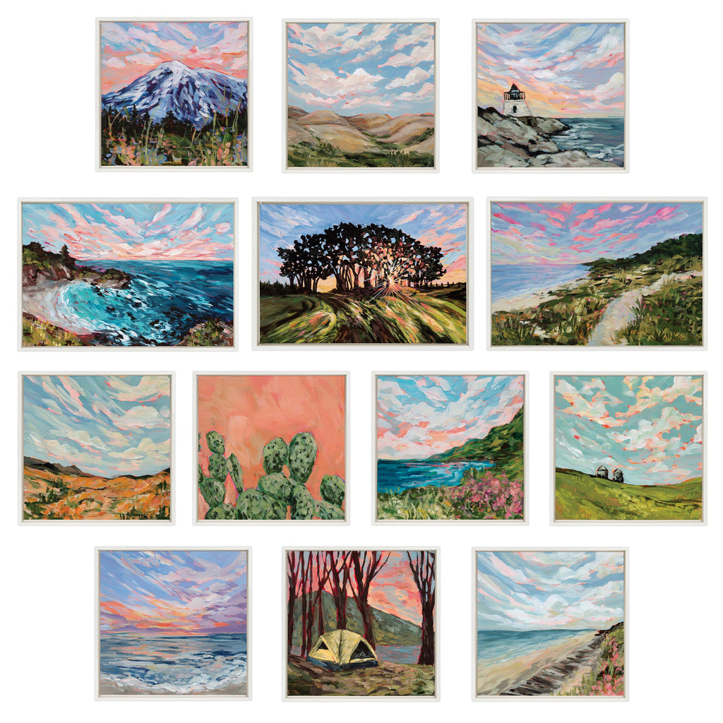 Sylvie Virginia Framed Canvas by Emily Kenney