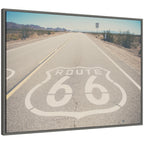 Sylvie Route 66 Framed Canvas by Laura Evans