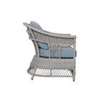 Shell 4-Piece Wicker Sofa Set
