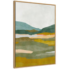 Sylvie Vibrant Abstract Framed Canvas by Nikita Jariwala