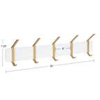 Rossmore Wood and Metal Hooks