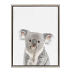 Sylvie Koala Framed Canvas by Amy Peterson Art Studio
