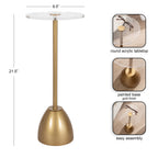 Acari Round Drink Table