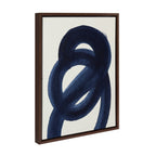 Sylvie Japandi 18 Framed Canvas by Rocket Jack