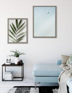 Blake Botanical 5F Framed Printed Glass by Amy Peterson