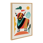 Sylvie Cow Framed Canvas by Rachel Lee of My Dream Wall