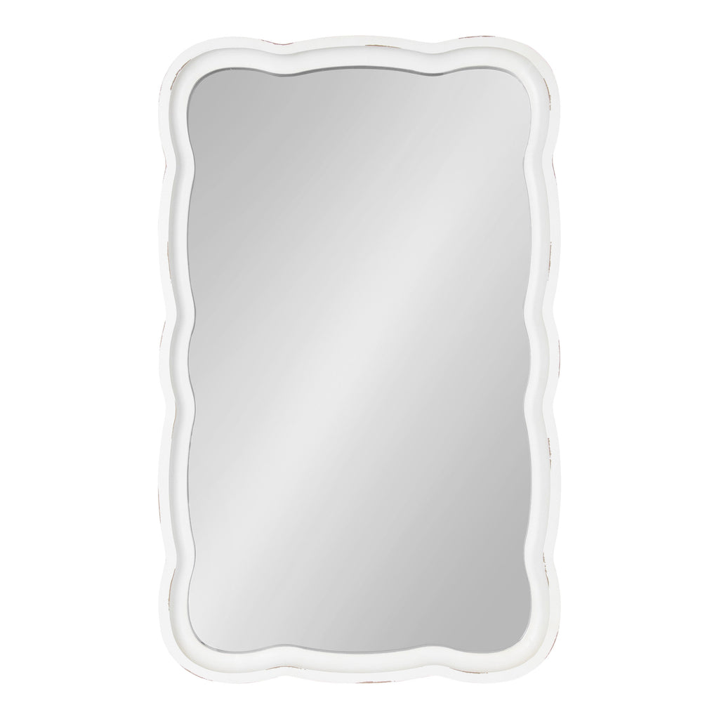 Hatherleigh Scallop Wood Wall Mirror