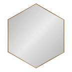 Rhodes Framed Hexagon Wall Mirror