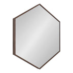 Rhodes Framed Hexagon Wall Mirror