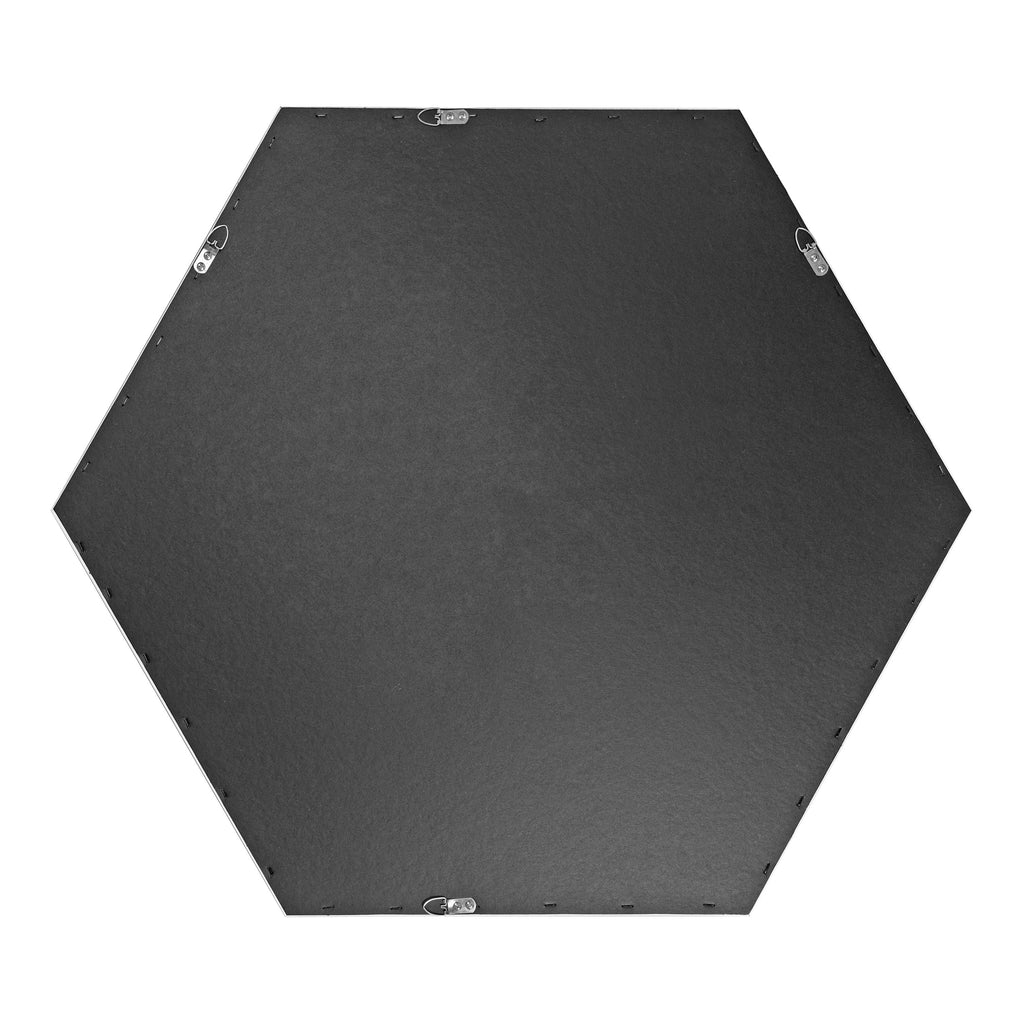 Rhodes Framed Hexagon Wall Mirror