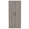 Rio Double Door Armoire One cabinet Hidden Drawer(D0102H2R00W)