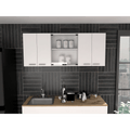 Yuma 150 Wall cabinet Two close cabinets Two Open Shelves(D0102H2R0JY)