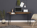 Kyoto 140 Writing Desk Haipin Legs Open Shelf(D0102H2RL4W)