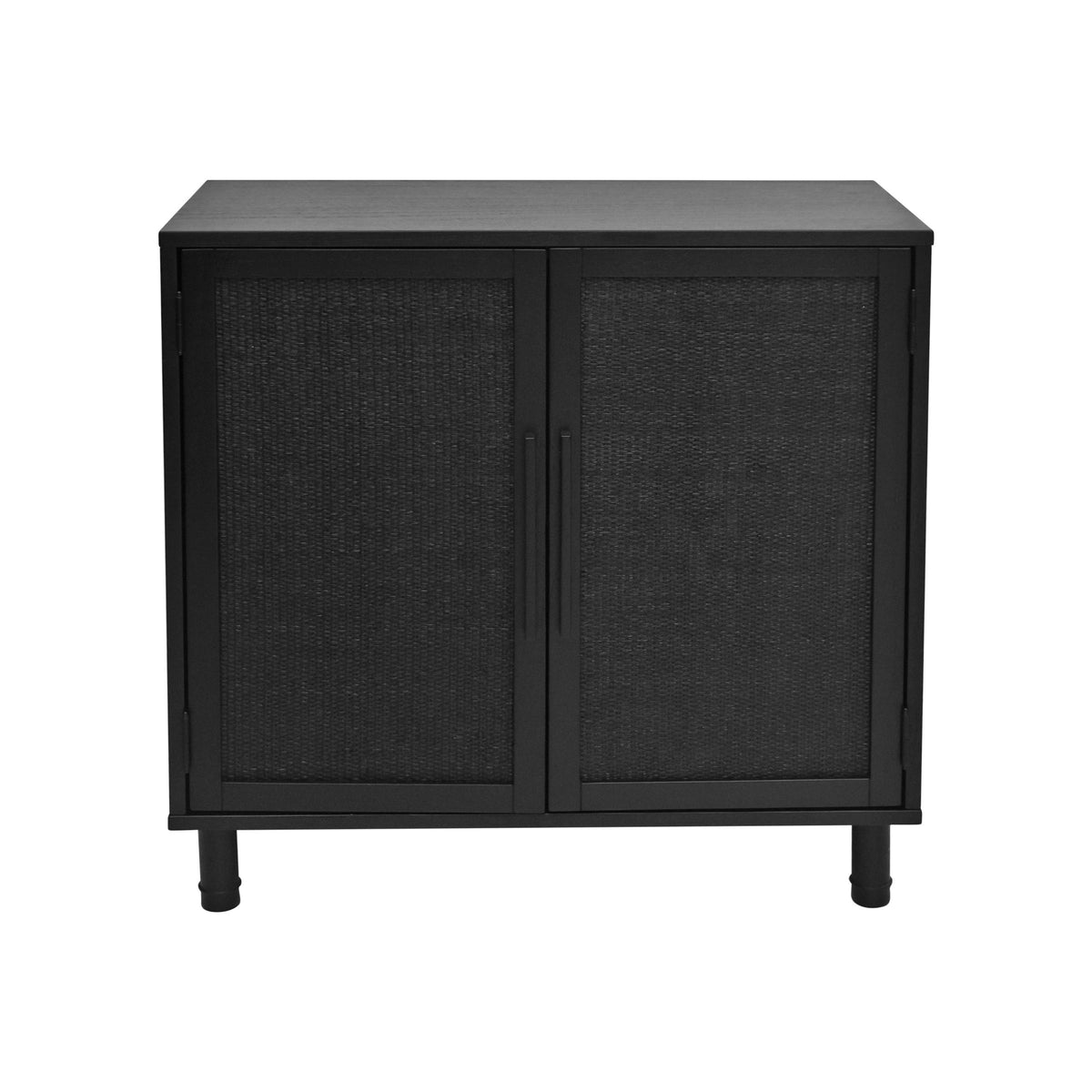 Delancey Black cabinet 2 Door(D0102H5L5TP)