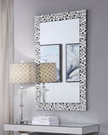 Acme Kachina Wall Decor in Mirrored and Faux Gem