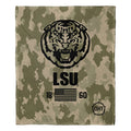 LSU OFFIcIAL NcAA OHT Special Ops Silk Touch Throw Blanket 50 x 60(D0102H942YY)