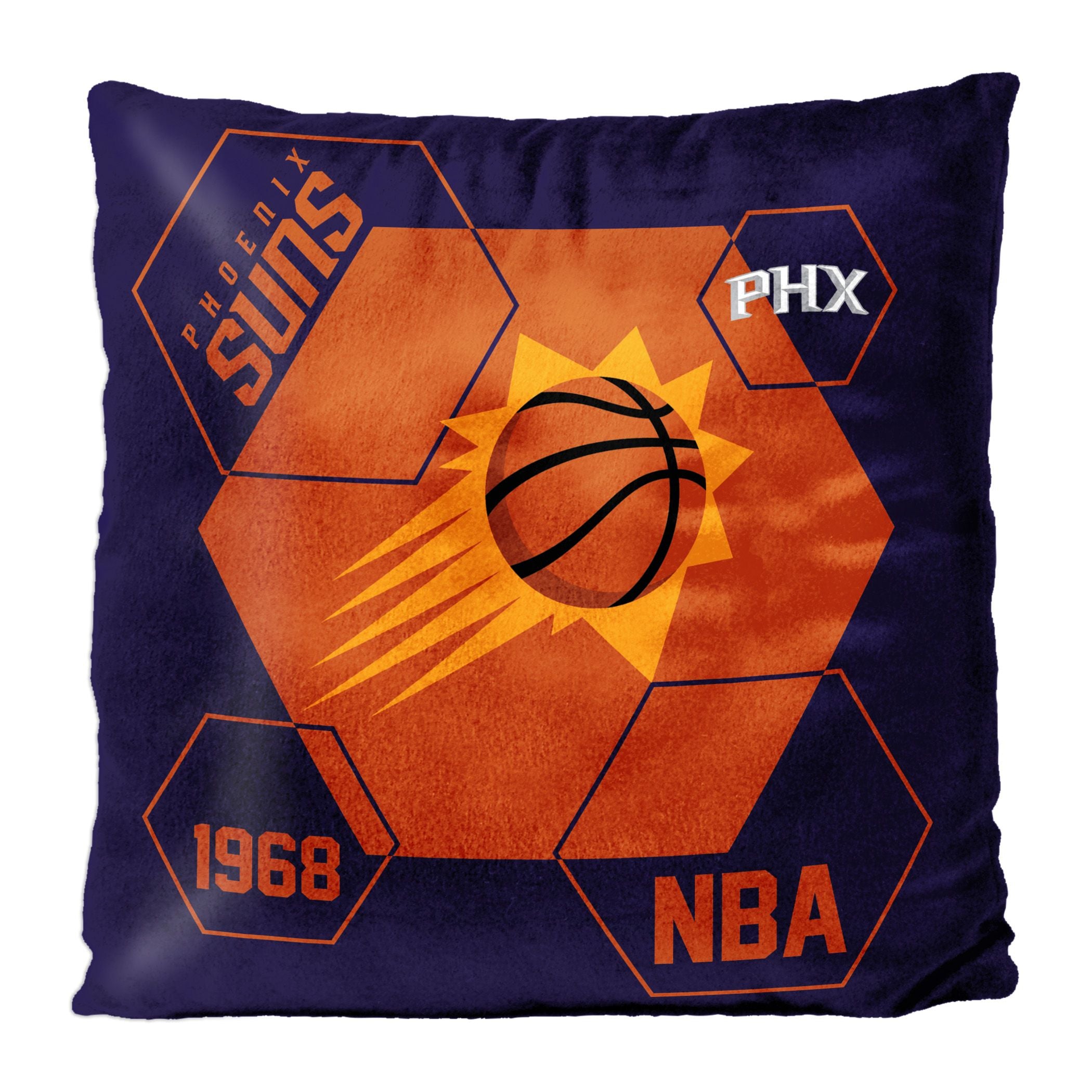Suns OFFIcIAL NBA connector Double Sided Velvet Pillow 16 x 16(D0102H94DSU)