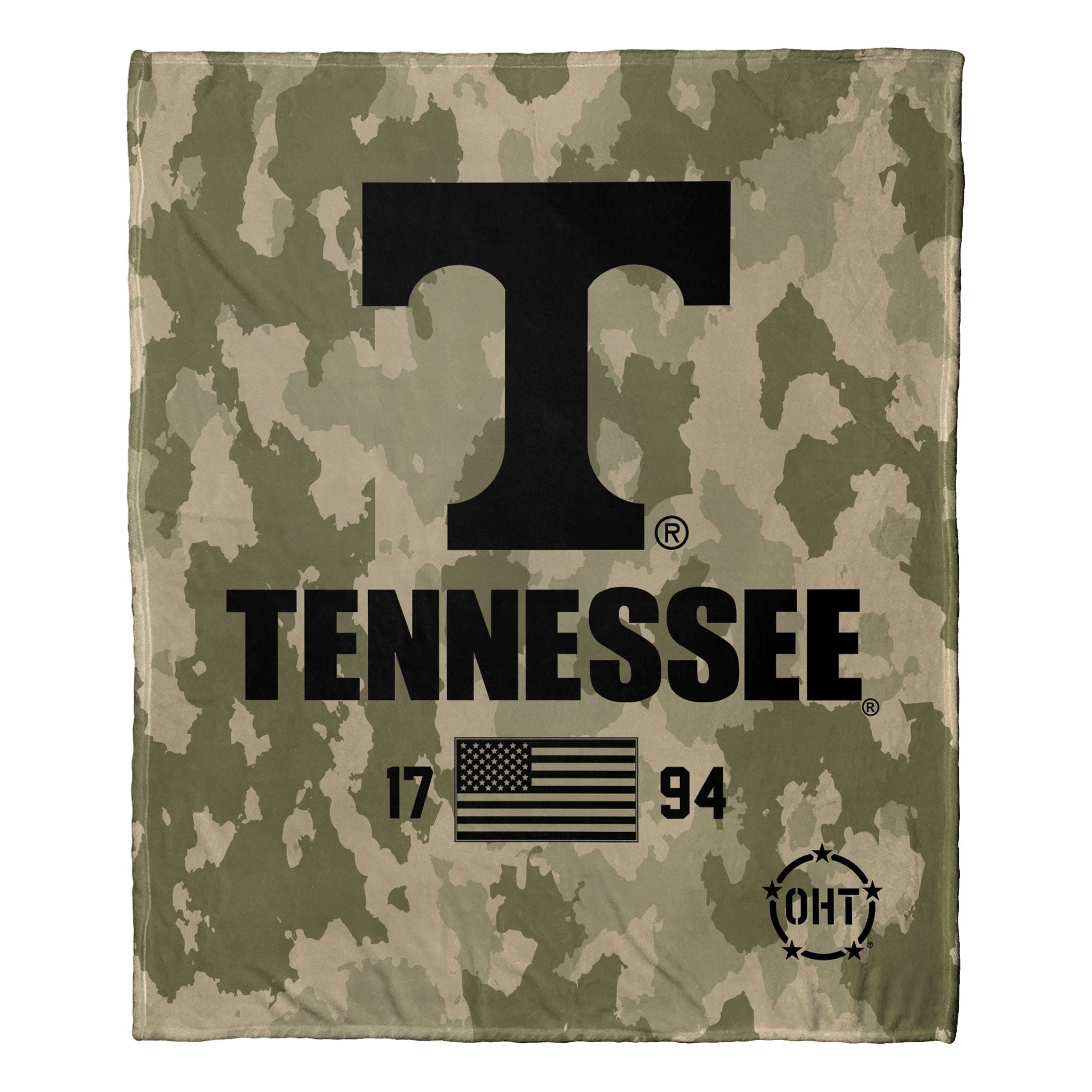 Tennessee OFFIcIAL NcAA OHT Special Ops Silk Touch Throw Blanket 50 x 60(D0102H94IIA)