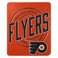 Philadelphia Flyers Blanket 50x60 Fleece Campaign Design