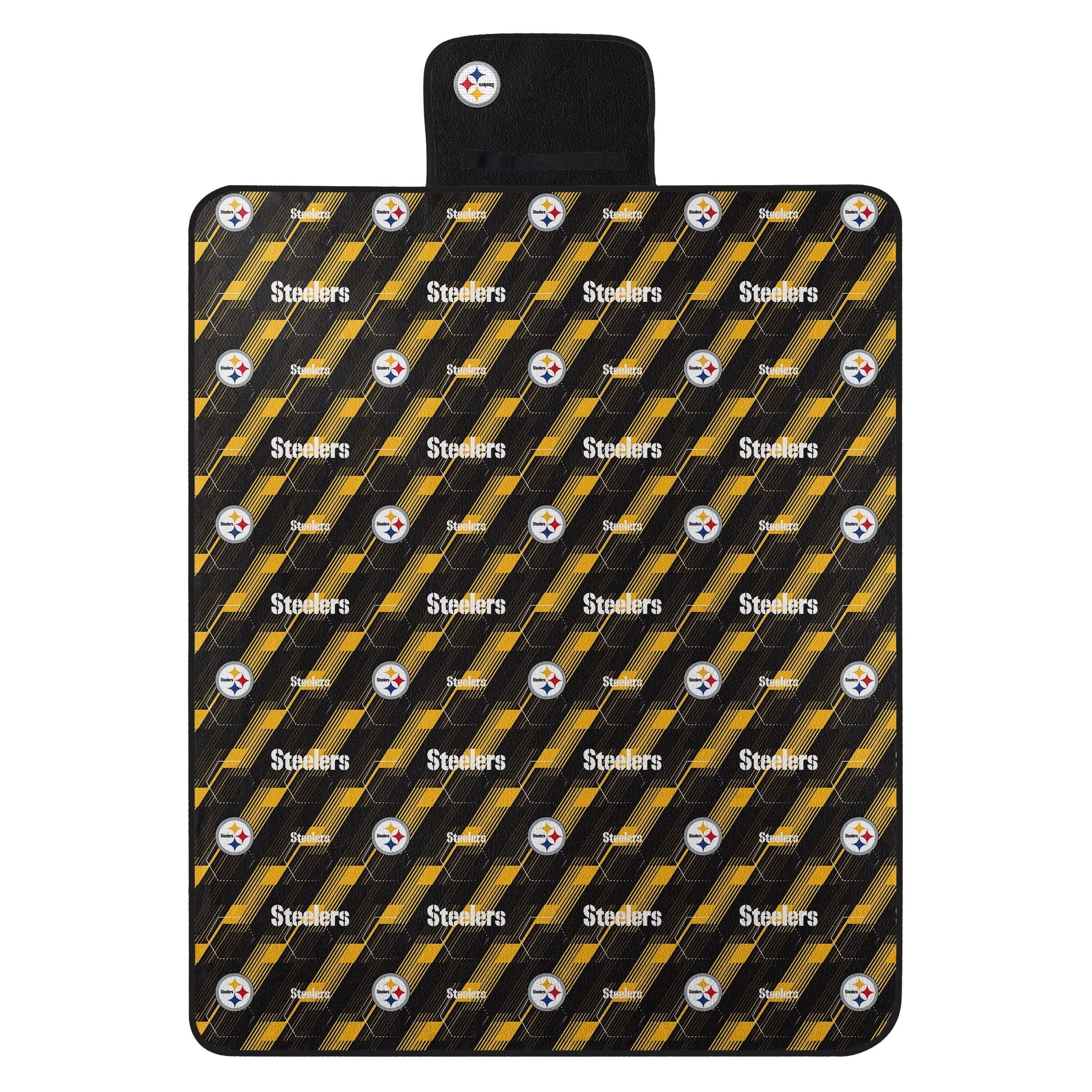 Steelers Steelers Hex Stripe Picnic Blanket(D0102H94TTW)