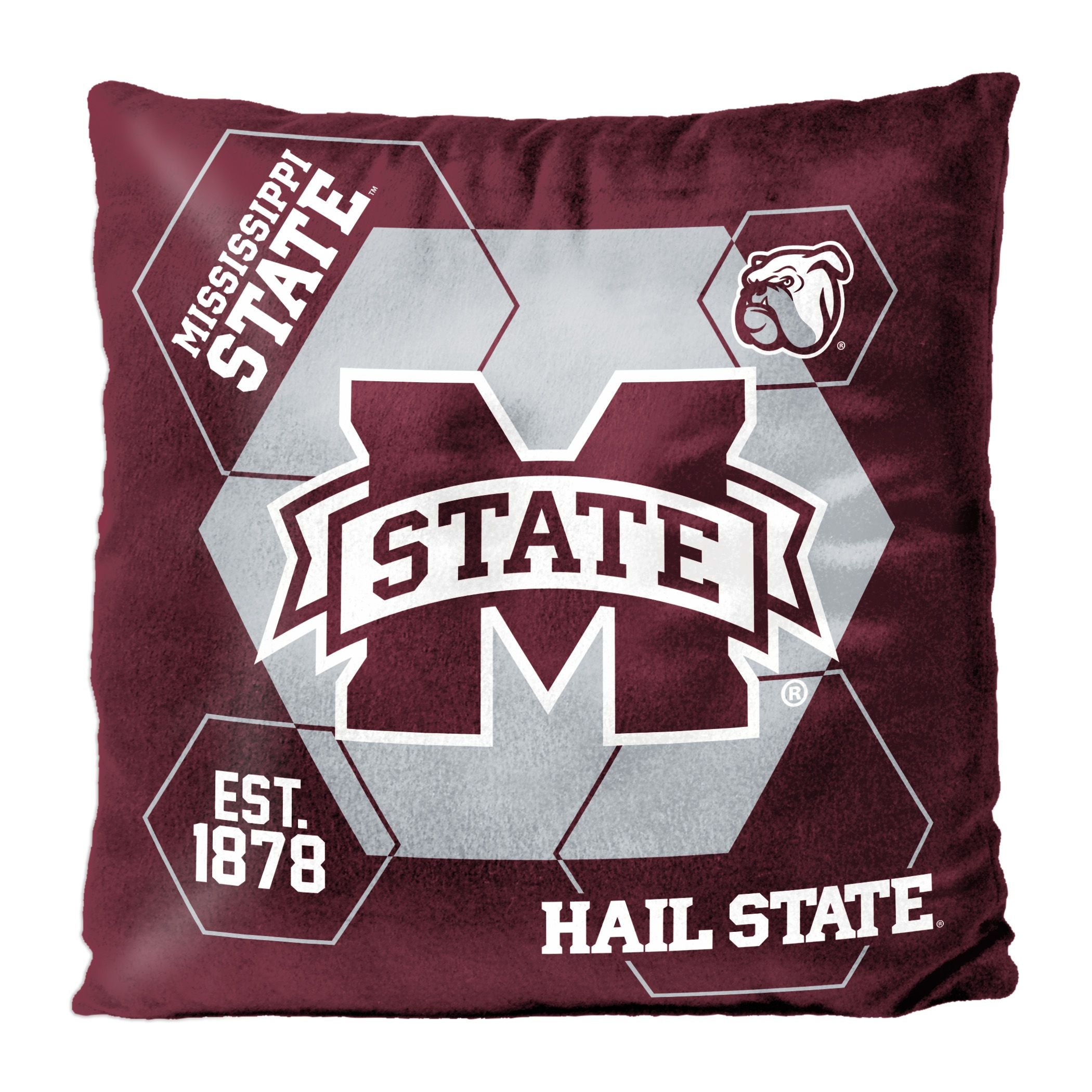 Mississippi State OFFIcIAL NHL connector Double Sided Velvet Pillow 16 x 16(D0102HARM3V)