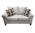 Camero Fabric Pillowback Loveseat