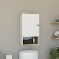St. Angelo Medicine Cabinet, Two Internal Shelves, Single Door, One Shelf