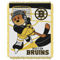 Bruins OFFIcIAL National Hockey League Score Baby Baby 36x 46 Triple Woven Jacquard Throw by The Northwest company(D0102HHBTK7)