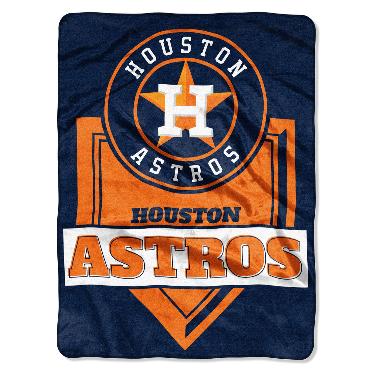 Astros OFFICIAL Home Plate Raschel Throw Blanket(D0102HHDEJY.)
