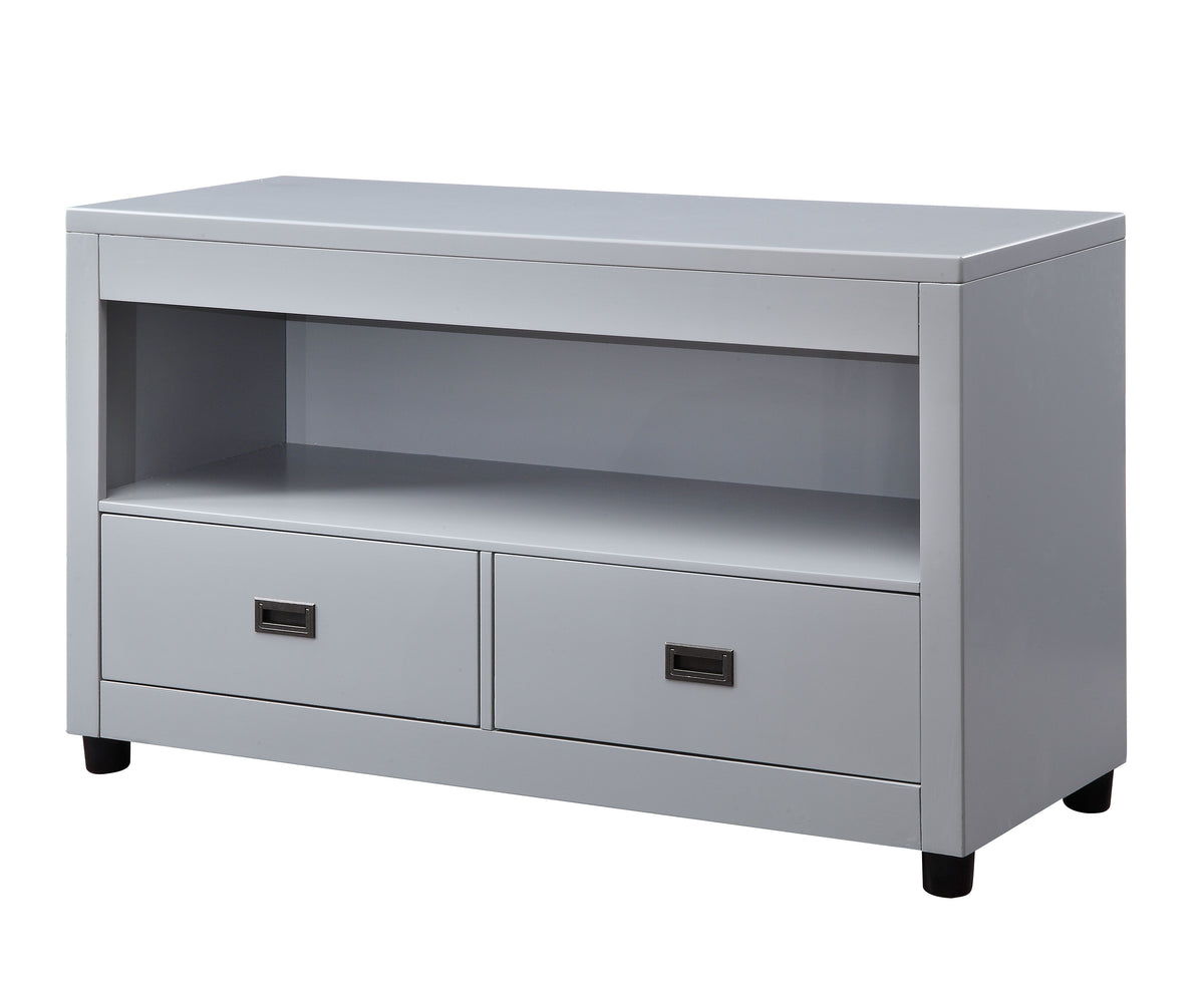 Dove Grey 2-Drawer Sofa Table