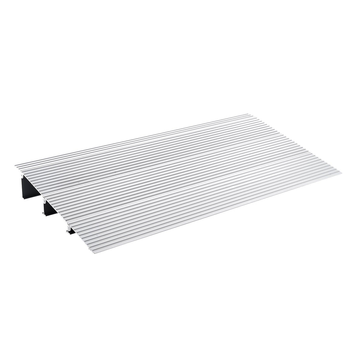 VEVOR Door Threshold Ramp, 3 Rise, 800 lbs Load Capacity, Door Ramp for Wheelchairs, Aluminum Threshold Ramp for Doorways, Adjus